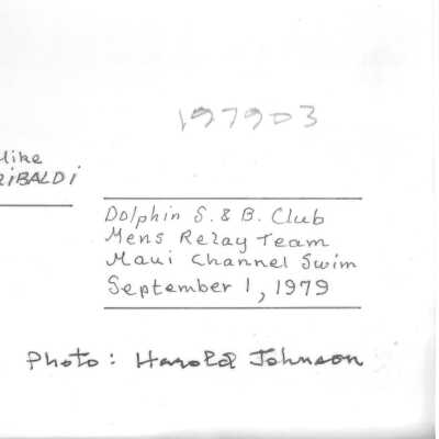 Back of Photo