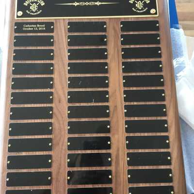 Swimming Plaque