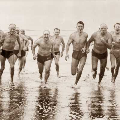 Hike & dip 1941