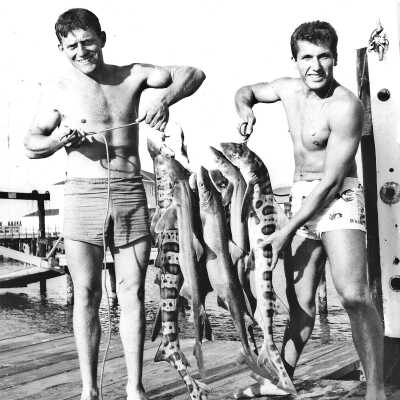 Fishing off Club Pier