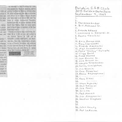 Back of Photo