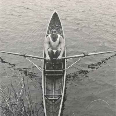 Outrigged Skiff 1958