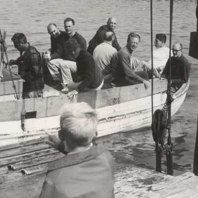 First Alcatraz Swim