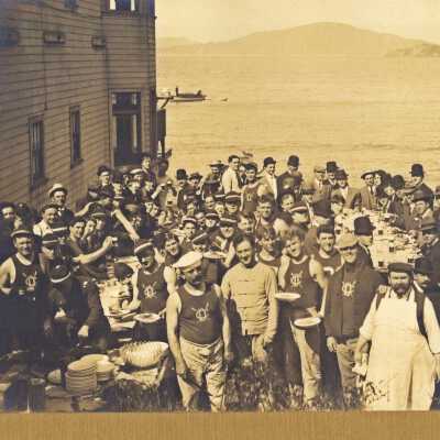 Spaghetti Feed 1909