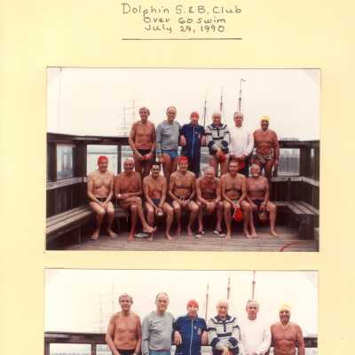 Over 60 Swim 1990