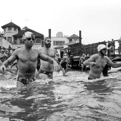 Start of Cove Swim 1989