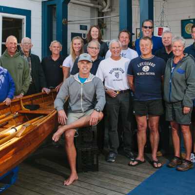 Past champions of the annual Golden Gate swim: 201701b