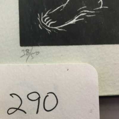 Bottom left print number