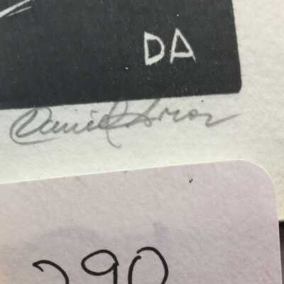 Bottom right signature