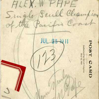 Back of Post Card