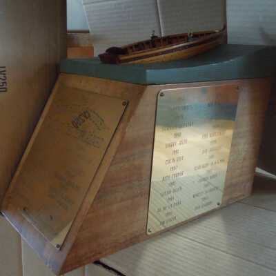 Trophy from right side