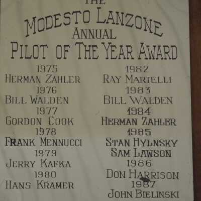 Front Panel with winners 1975-1987