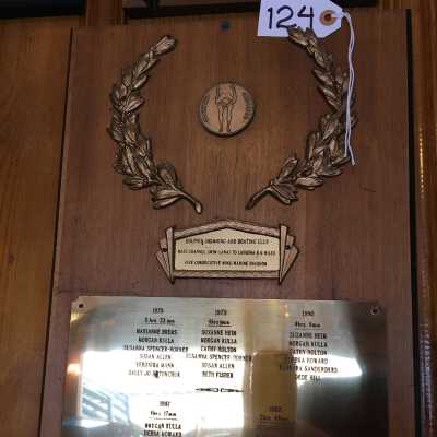 Swimming Plaque