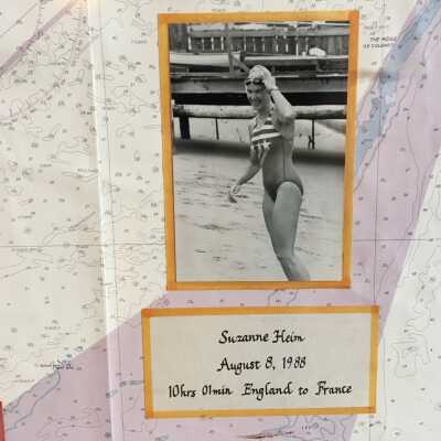 Suzanne Heim English Channel Swim 1988