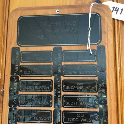 Swimming Plaque