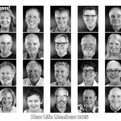 2015 Life Member Photos Contact Sheet
Names listed L to R
Row 1: Vicki Smith – Barry Christian – Chris Kelly – David Rich – Gary Ehrsam
Row 2: Gary Gach – George Robin – John Dugan – John Sullivan – Carol Murphy
Row 3: Ken Frank – Krist Jake – Laura Burtch Zovickian – Lindsay Casablanca – Megan Sullivan
Row 4: Monica Towers – Pat Howard – Patrick Frielander – Paul Brady - Steve Schatz