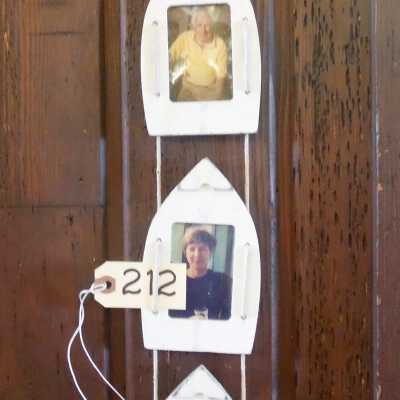 Photos in Boat shaped frames