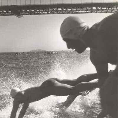 Start of Golden Gate Swim