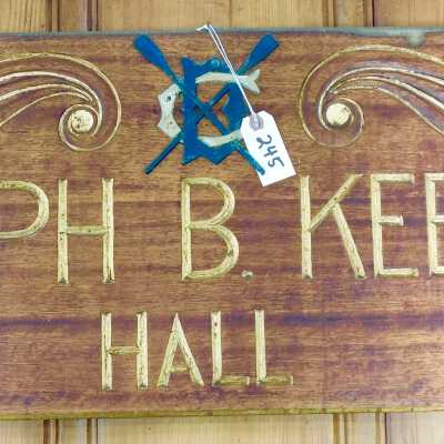 Wooden Nameboard Plaque