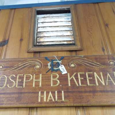Joseph B Keenan plaque