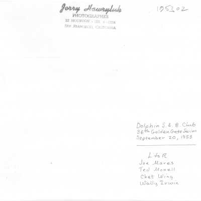Back of Photo