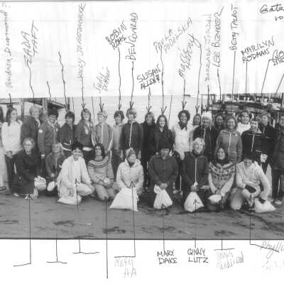 See corrected list of names below in Research Notes: (Source of these handwritten names in unknown.)