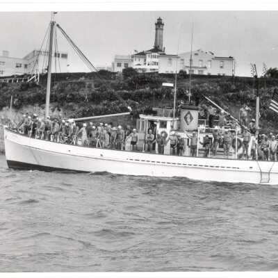 Alcatraz Swimmers 1962