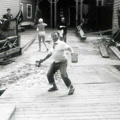 Bert and Fire Damage 1980
