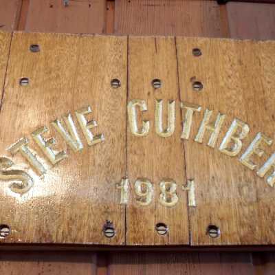Boat Name Board