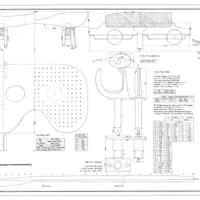 HAER CA-2358 “Dolphin Club Rowboat, Sliding Seat Single” Sheet 2 of 2