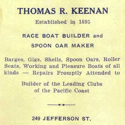 Keenan Ad in 1920
