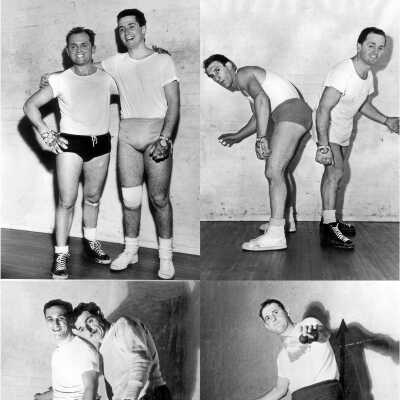 Handball Players 1950's