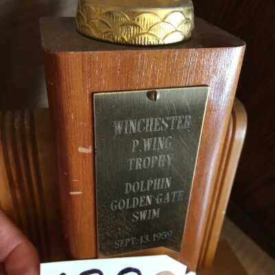 Brass plate detail