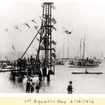 First Aquatic Day 1912