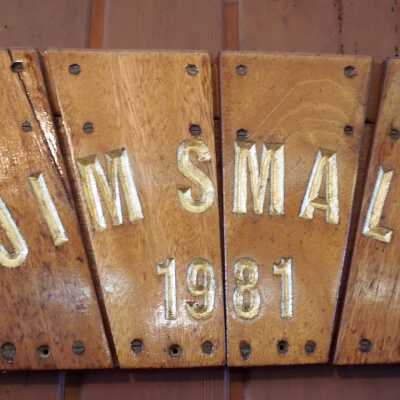 Boat Name Board