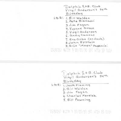 Back of Photo