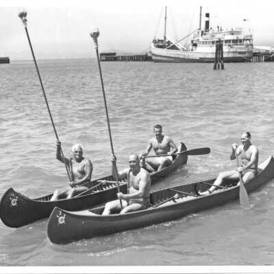 Canoe Tilting Contest