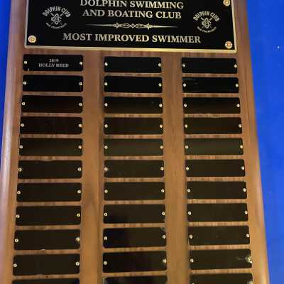 Swimming Plaque