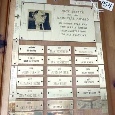 Swimming Plaque