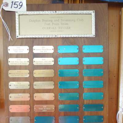 Swimming Plaque
