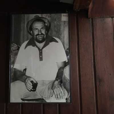 Formerly behind big bar