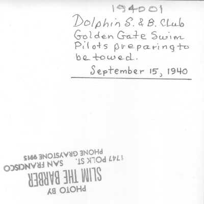 Back of Photo