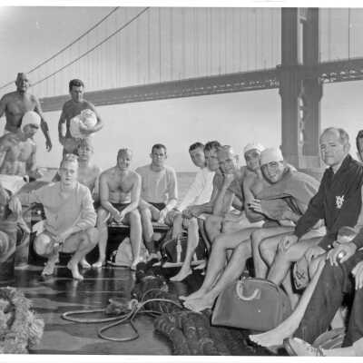 Gate Swimmers on the Boat