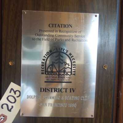 Appreciation Plaque