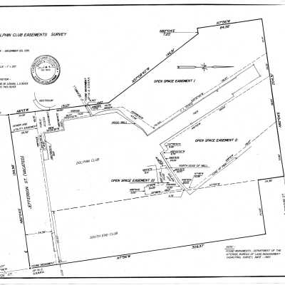 1991 Easements Survey