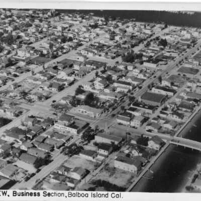 46 Air View, Business Section, Balboa Island Cal.
