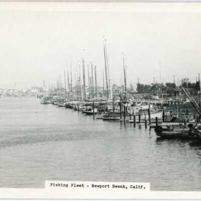 Fishing Fleet- Newport Beach, Calif.