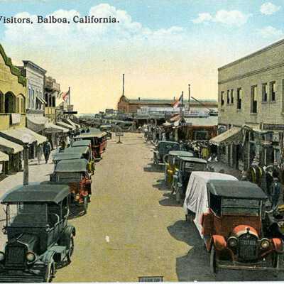 Some of our Visitors, Balboa, California