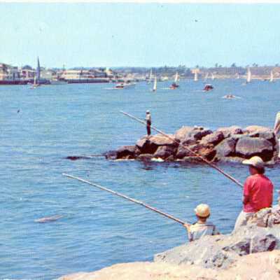 Entrance To Newport Harbor