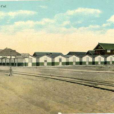Tent city, Balboa, Cal.